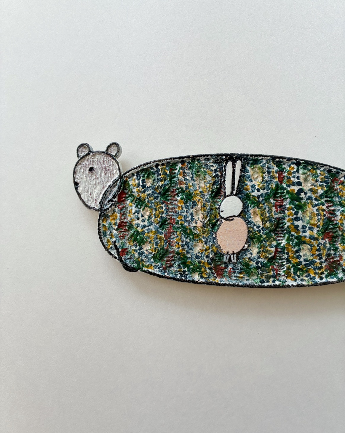 トリノコ個展『いきものとものの あいだ』キービジュアル