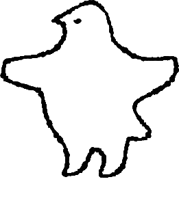 トリノコのイラスト（ホバー）