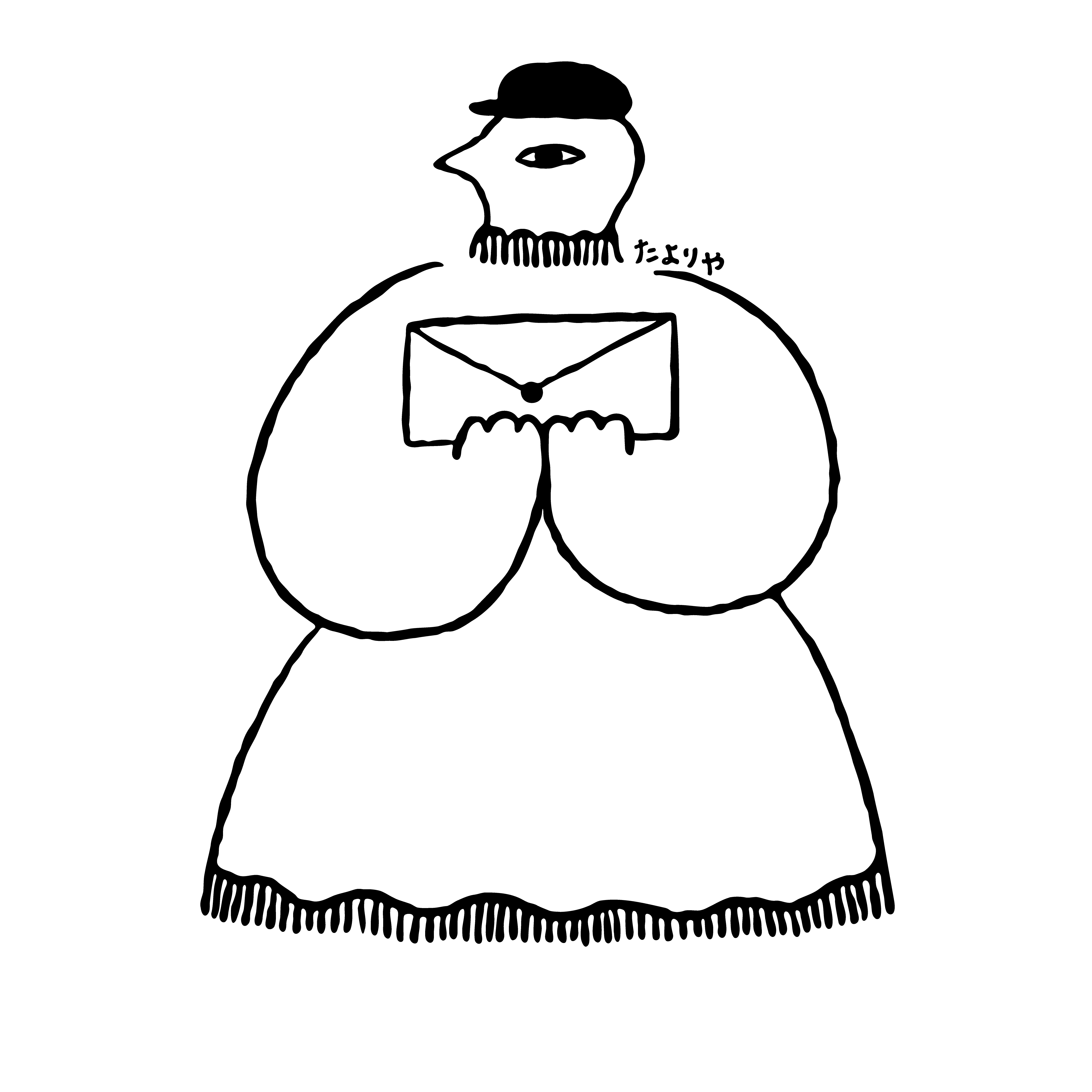 たよりやさんのロゴイラストを制作しました